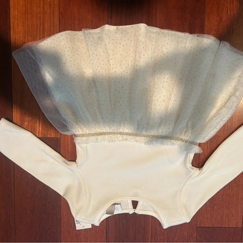 ✅ NWT The Children's Place Daisy Glitter Tutu Dress - 6-9M - Picture 4 of 8